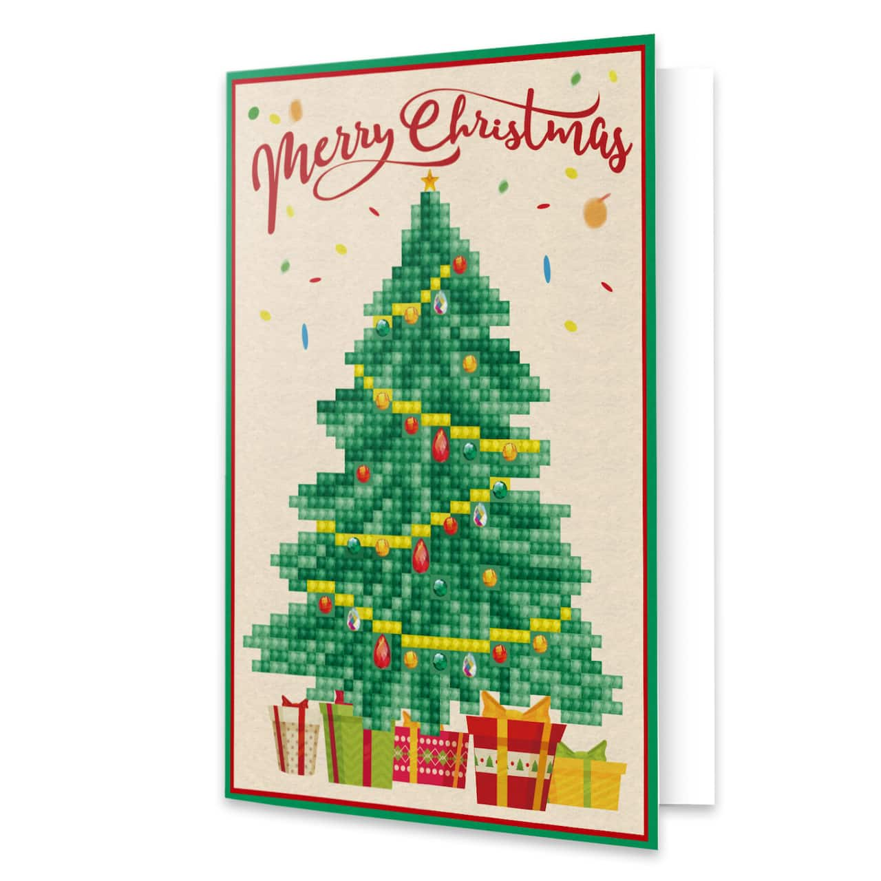 Diamond Dotz&#xAE; Merry Christmas Tree Diamond Painting Kit